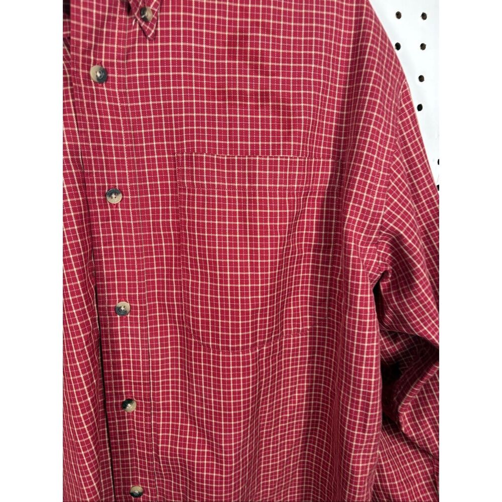 Pendleton plaid button down shirt size M - image 3